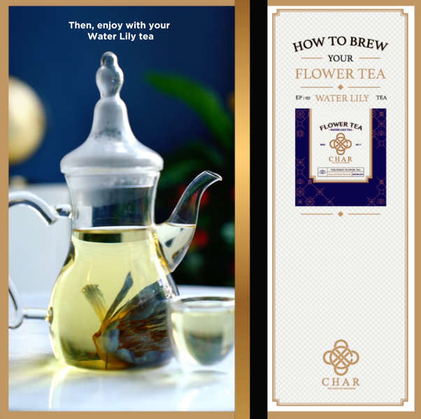 How to Brew WATER LILY TEA