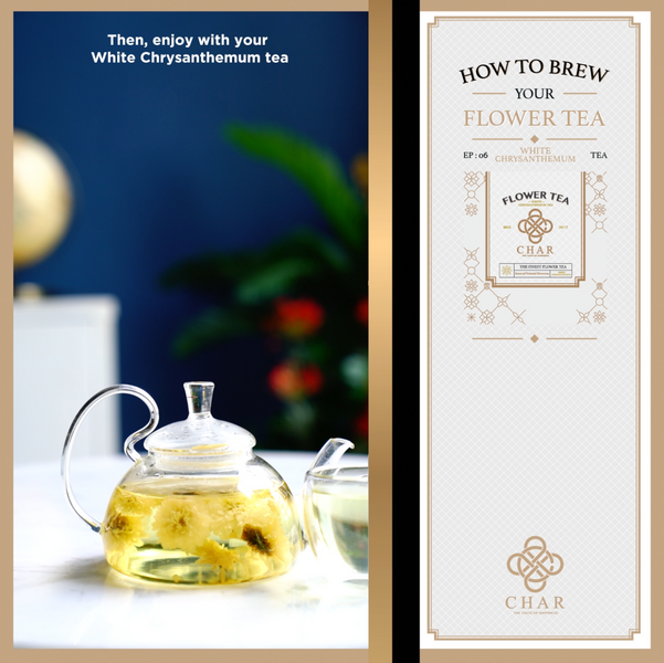 How to Brew WHITE CHRYSANTHEMUM TEA